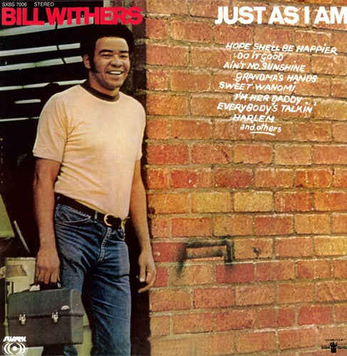 the album cover for Bill Withers - Just As I Am