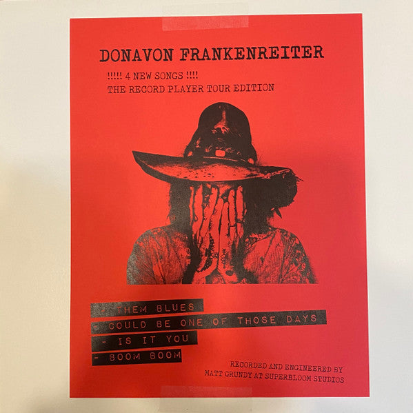 Donavon Frankenreiter : The Record Player Tour Edition (LP, S/Sided, Ltd, Num)