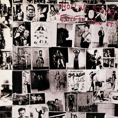 the album cover for The Rolling Stones - Exile on Main Street