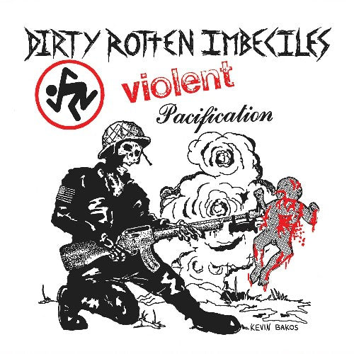 the album cover for D.R.I. - Violent Pacification [LP]