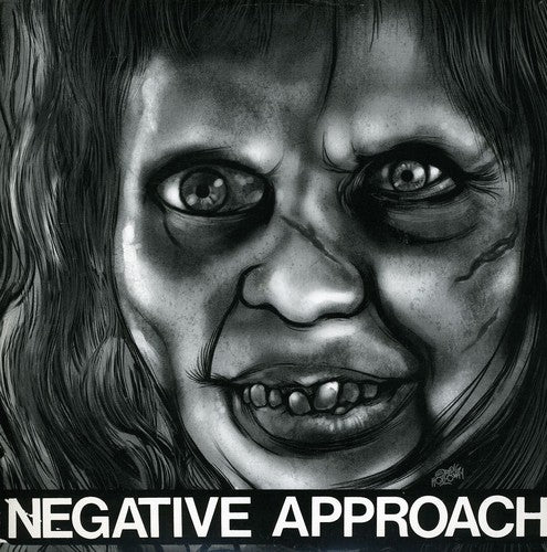 the album cover for Negative Approach - 10-song 7" EP