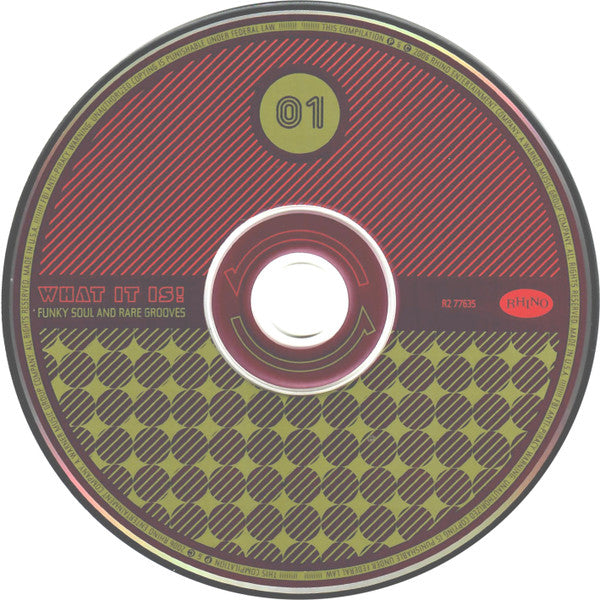 Various : What It Is! Funky Soul And Rare Grooves (4xCD, Comp, RM + Box)