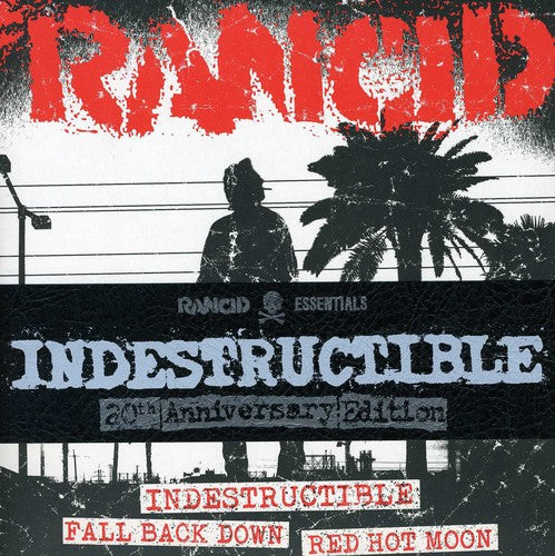 the album cover for Rancid - Indestructible (Rancid Essentials 6X7 Inch Pack)
