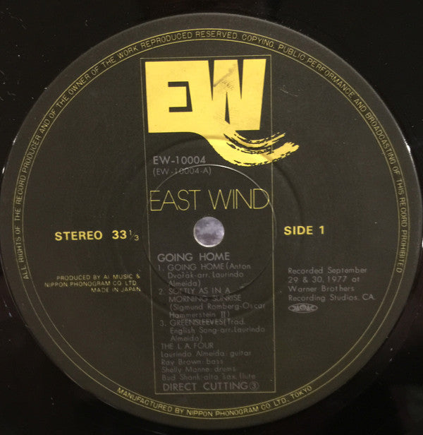 The L.A. Four* : Going Home (LP, Album, Lam)