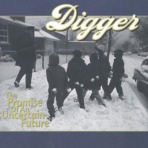the album cover for Digger - Promise of An Uncertain Future
