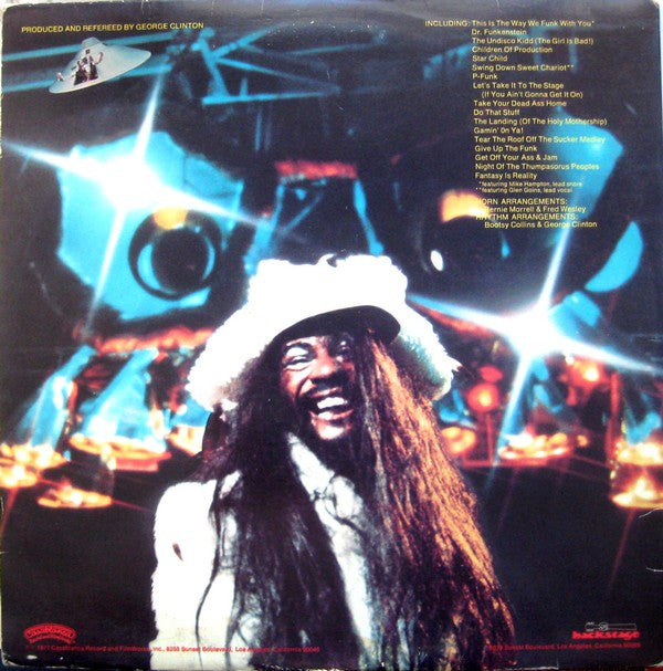 Parliament : Live (P.Funk Earth Tour) (2xLP, Album, San)