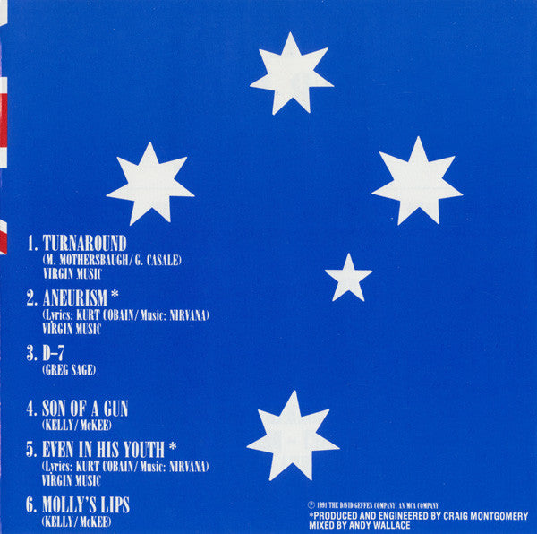Nirvana : Hormoaning (Exclusive Australian '92 Tour EP) (CD, EP, Sil)