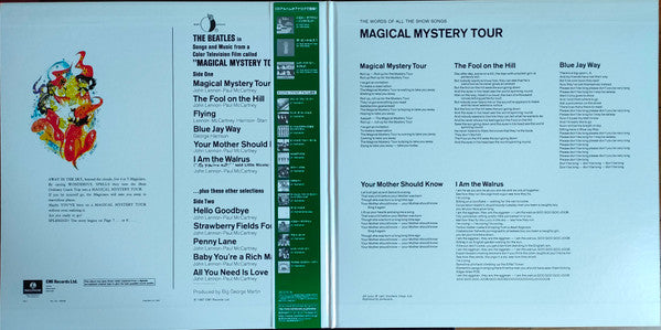 The Beatles : Magical Mystery Tour (LP, Album, RE, Gat)