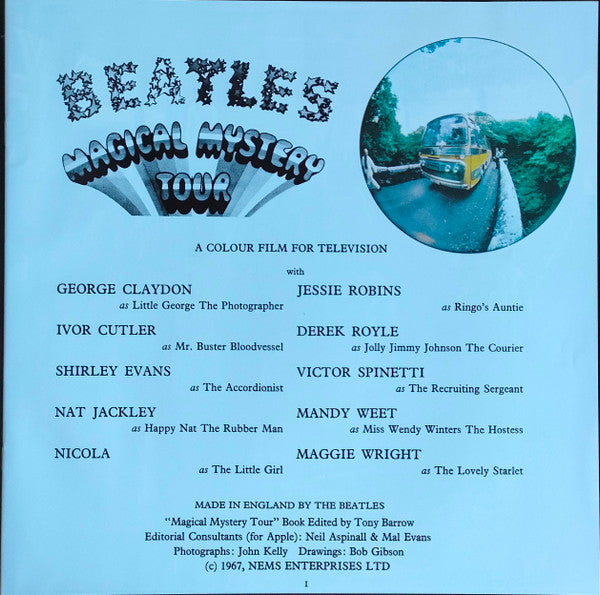 The Beatles : Magical Mystery Tour (LP, Album, RE, Gat)