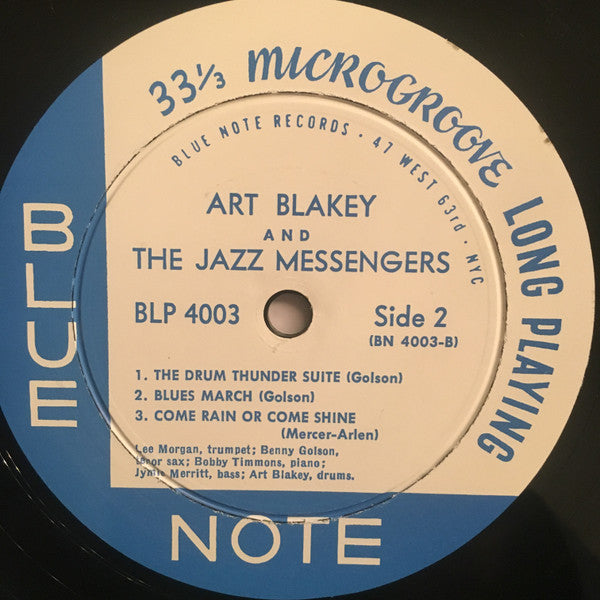 Art Blakey & The Jazz Messengers : Moanin' (LP, Album, Mono, 200)