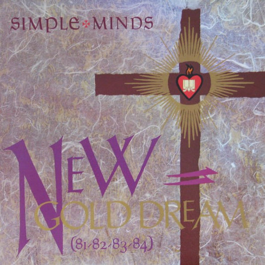 Simple Minds : New Gold Dream (81-82-83-84) (LP, Album, Ltd, Gol)