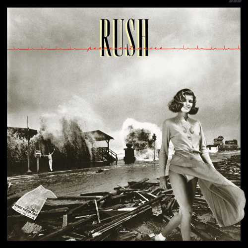the album cover for Rush - Permanent Waves [LP]