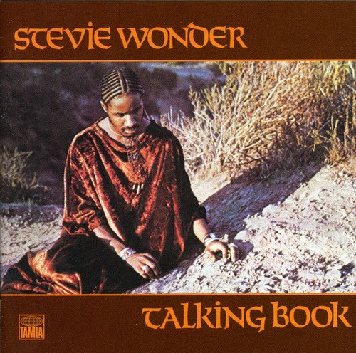 the album cover for Stevie Wonder - Talking Book