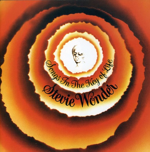the album cover for Stevie Wonder - Songs in the Key of Life