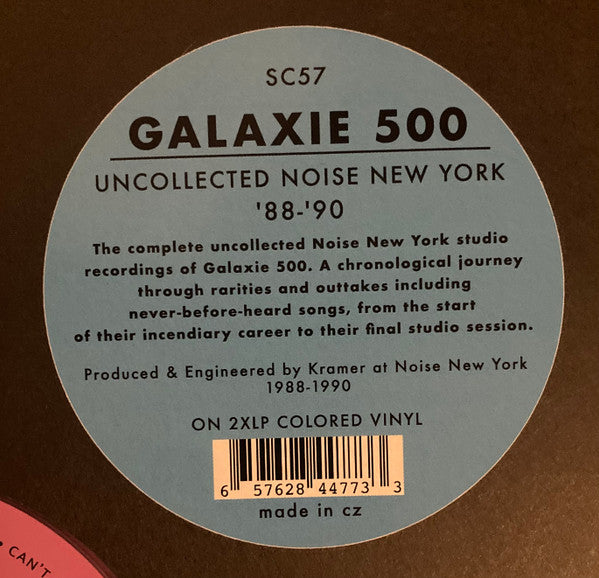 Galaxie 500 : Uncollected Noise New York '88 -'90 (2xLP, Comp, Ltd, Cle)