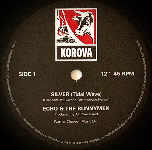 Echo & The Bunnymen : Silver (Tidal Wave) (12", RSD, Single, Ltd, RE, 40t)