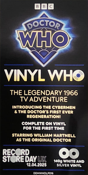 Doctor Who : The Tenth Planet (Original BBC TV Soundtrack) (LP, Whi + LP, Sil + RSD)