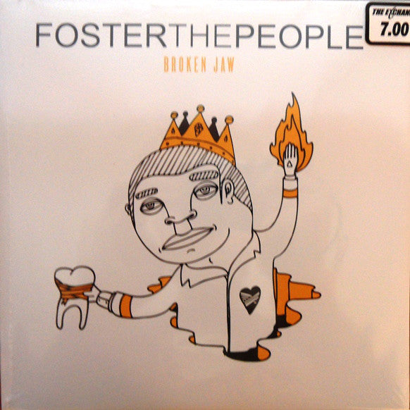 Foster The People : Broken Jaw (7", RSD, Single, Ltd, Gol)