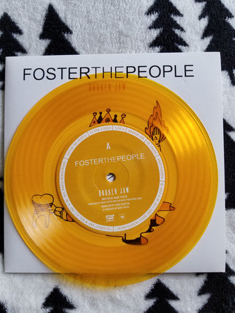 Foster The People : Broken Jaw (7", RSD, Single, Ltd, Gol)