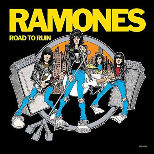 the album cover for Ramones - Road To Ruin [Remastered LP]