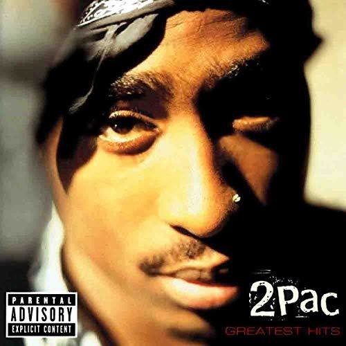 the album cover for 2pac - Greatest Hits [LP]