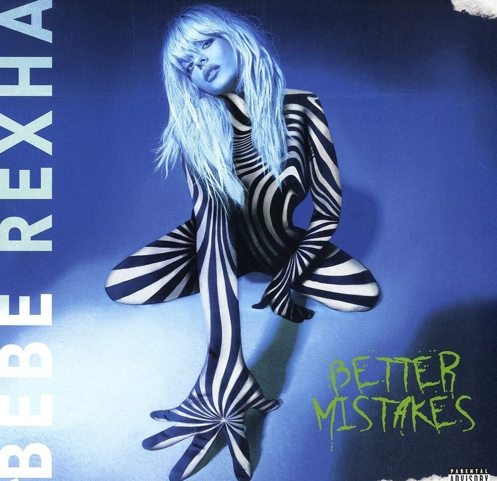 the album cover for Bebe Rexha - Better Mistakes [LP]