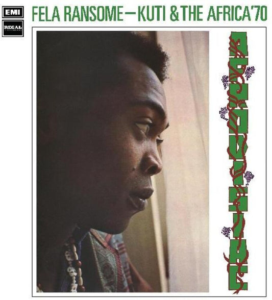 the album cover for Fela Kuti - Afrodisiac