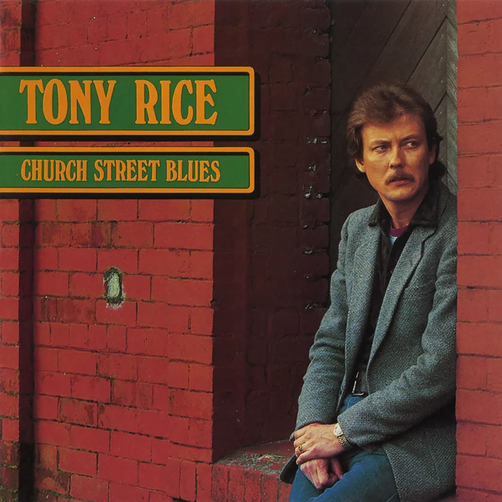 the album cover for Tony Rice - Church Street Blues [LP]