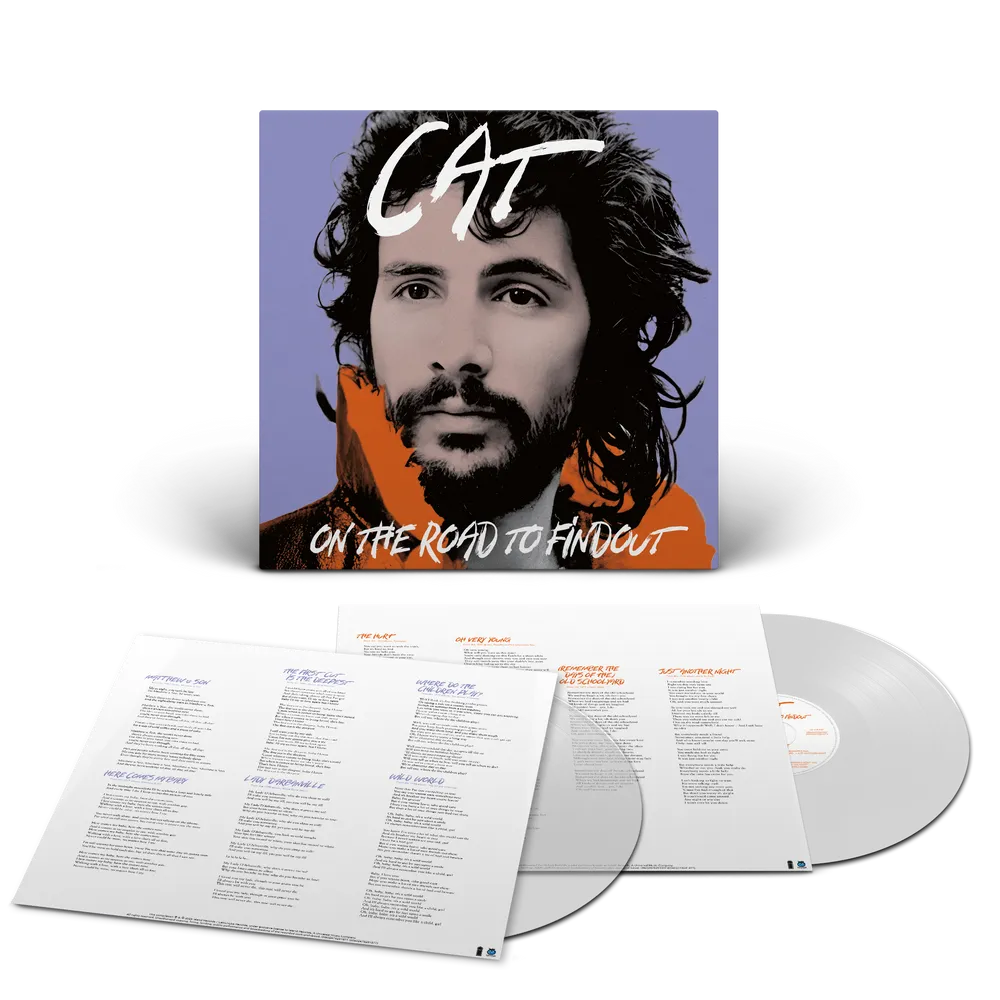 the album cover for Yusuf/Cat Stevens - On The Road To Findout: Greatest Hits [Indie Exclusive Clear 2LP]