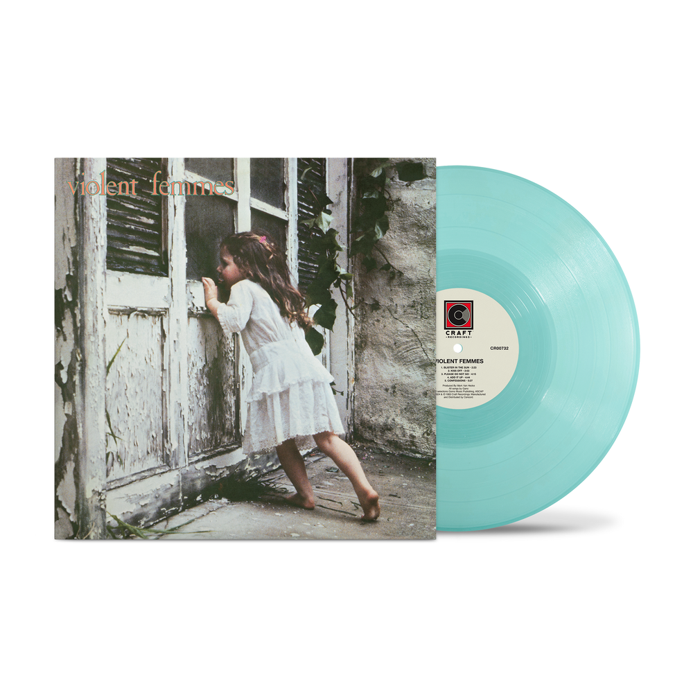 the album cover for Violent Femmes - Violent Femmes -  [Indie Exclusive Translucent Light Blue LP]