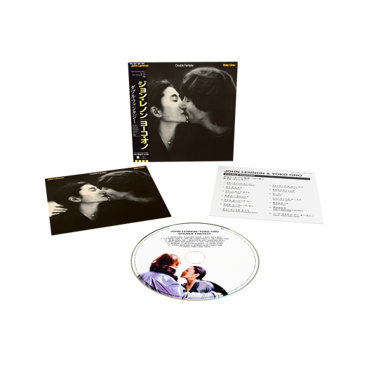the album cover for John Lennon  / Yoko Ono - Double Fantasy [SHM-CD]