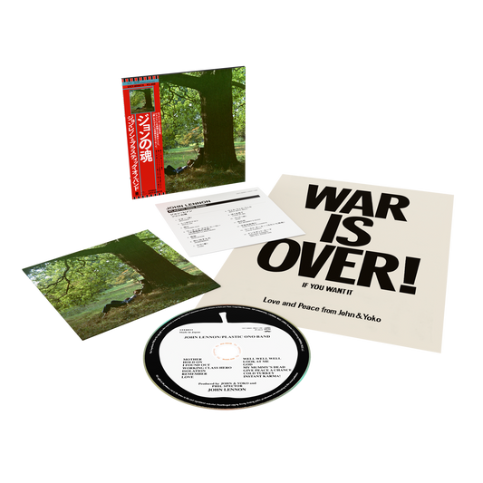 the album cover for John Lennon - Plastic Ono Band (Bonus Tracks) [SHM-CD]