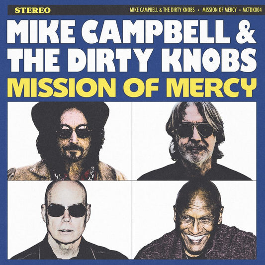 the album cover for Mike Campbell & The Dirty Knobs - Mission Of Mercy [Indie Exclusive Purple]