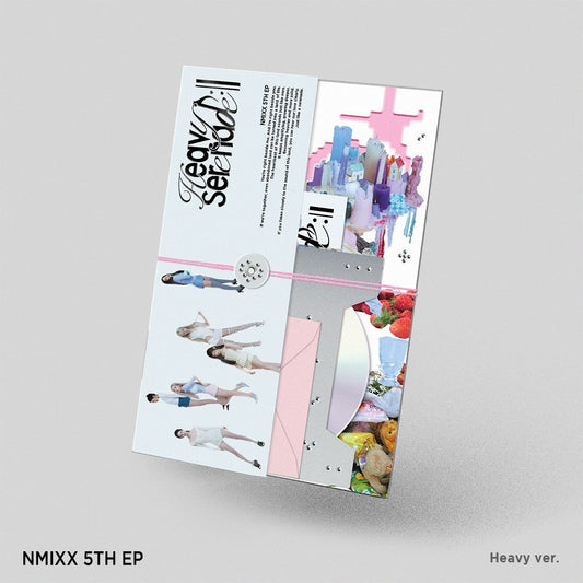 the album cover for NMIXX - Heavy Serenade [Heavy ver.]