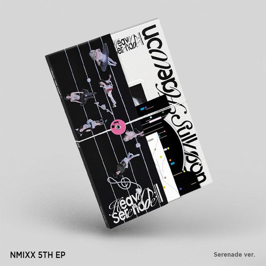 the album cover for NMIXX - Heavy Serenade [Serenade ver.]