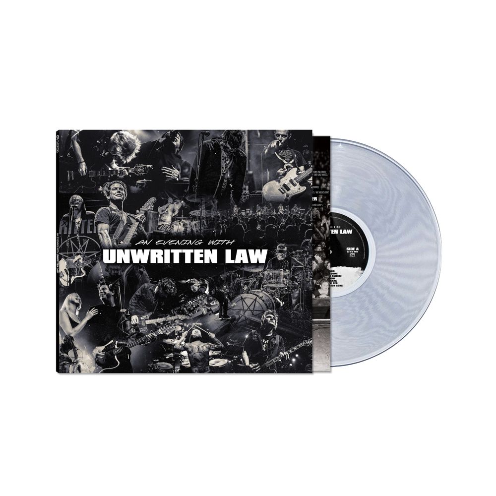 the album cover for Unwritten Law - An Evening With Unwritten Law [Clear]