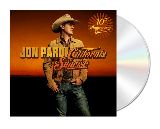 the album cover for Jon Pardi - California Sunrise - 10th Anniversary Edition