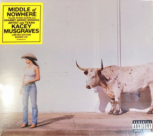 the album cover for Kacey Musgraves - Middle Of Nowhere [Limited Edition] [Indie Exclusive] (Auto) [Digipak]