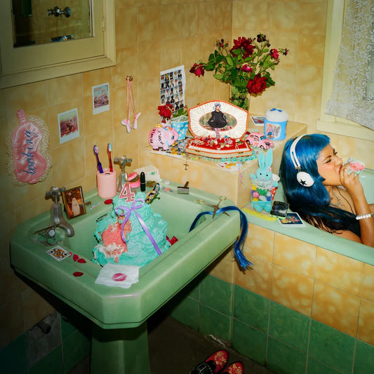 the album cover for Ecca Vandal - LOOKING FOR PEOPLE TO UNFOLLOW