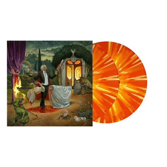 the album cover for Anthrax - Cursum Perficio [Indie Exclusive Red Yellow Orange Splatter]