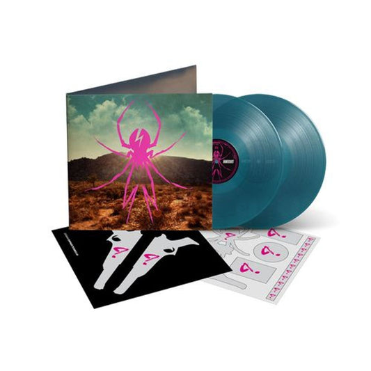 the album cover for My Chemical Romance - Danger Days: The True Lives of the Fabulous Killjoys - Deluxe Edition [Indie Exclusive Sea Blue]