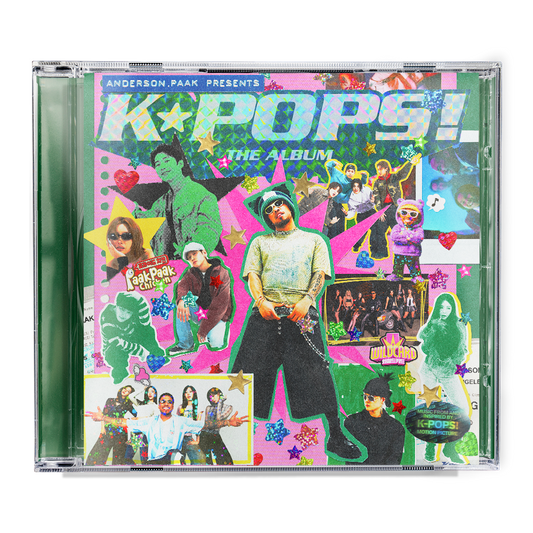 the album cover for Anderson.Paak - K-POPS! (Music from and Inspired by K-POPS! Motion Picture) [Indie Exclusive]