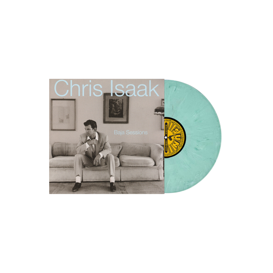 the album cover for Chris Isaak - Baja Sessions [RSD Essential - Baja Blue]