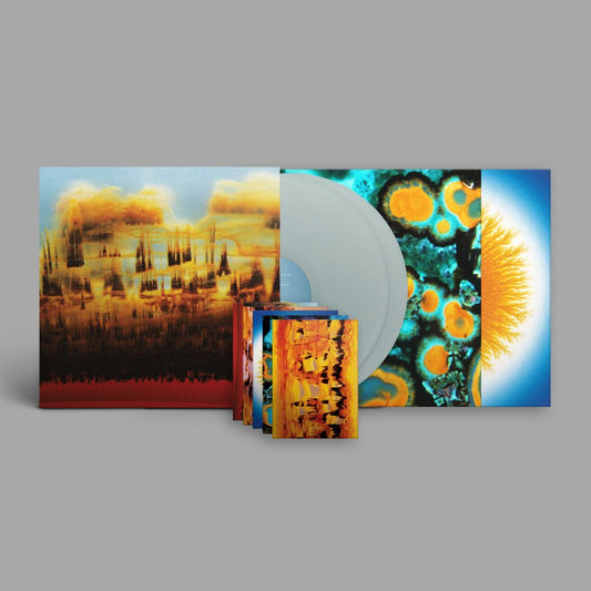 the album cover for Bonobo - Distance In Static [Indie Exclusive Blue Pastel]
