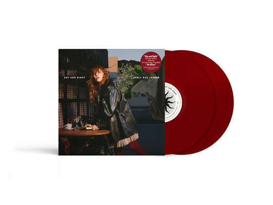 the album cover for Carly Rae Jepsen - Day and Night [Apple Red]