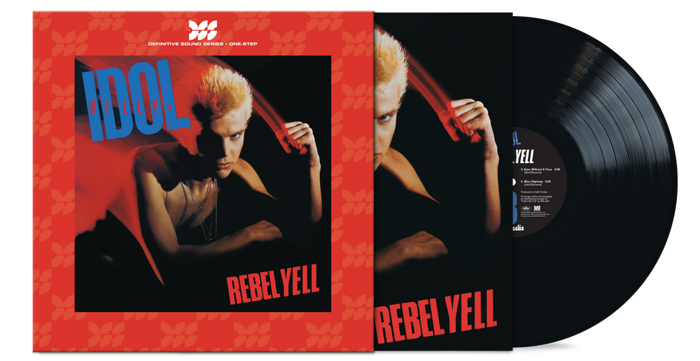 the album cover for Billy Idol - Rebel Yell (Definitive Sound Series) [180g LP]