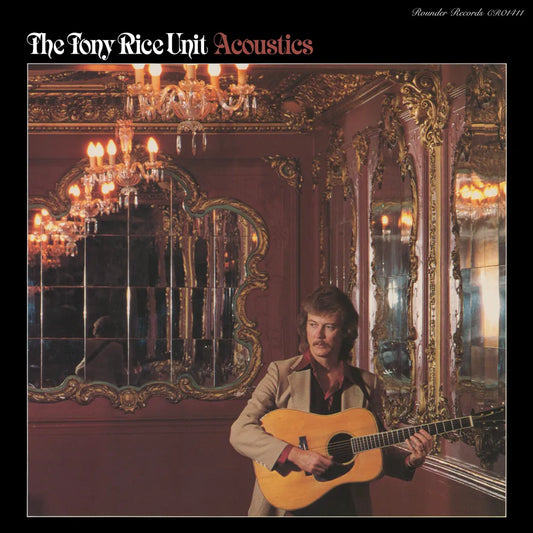 the album cover for The Tony Rice Unit - Acoustics -