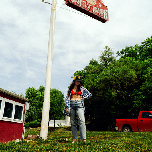 the album cover for Waxahatchee - Tigers Blood [LP]