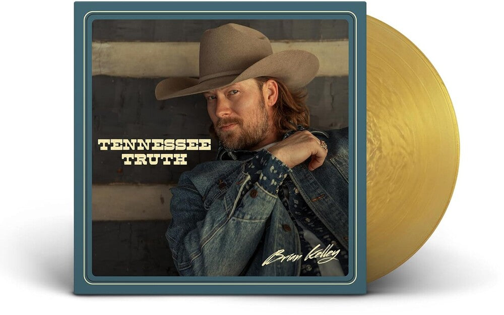 the album cover for Brian Kelley - Tennessee Truth [Gold Nugget LP]