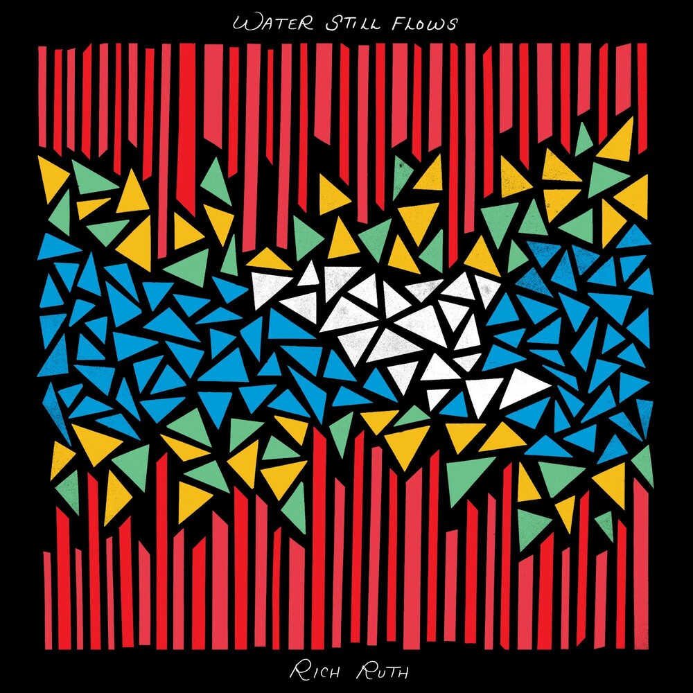 the album cover for Rich Ruth - Water Still Flows [Indie Exclusive True Red LP]